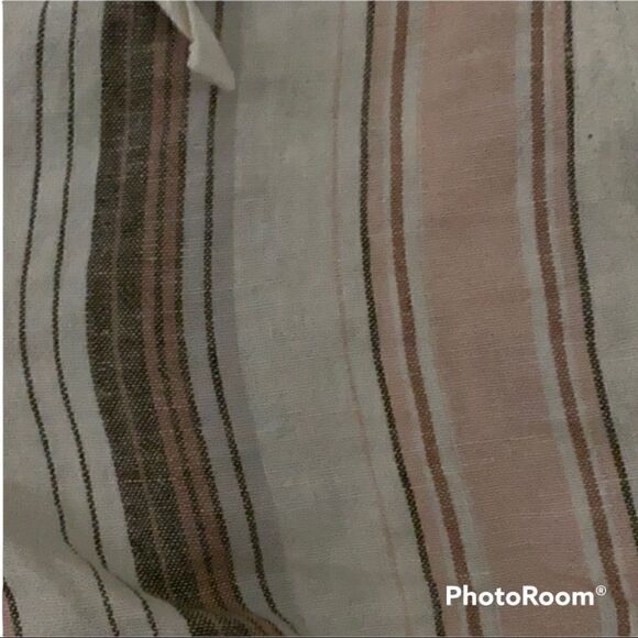 Caslon stripe shorts NWOT  2X - Picture 2 of 3
